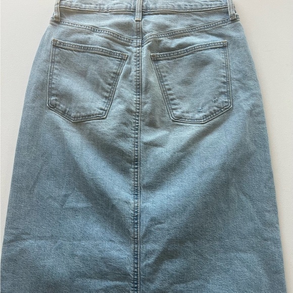 NWT Women's Universal Thread High-Rise Denim Maxi Skirt Size 6 (L) - Picture 6 of 7